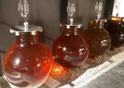 6-Bonbonnes en verre