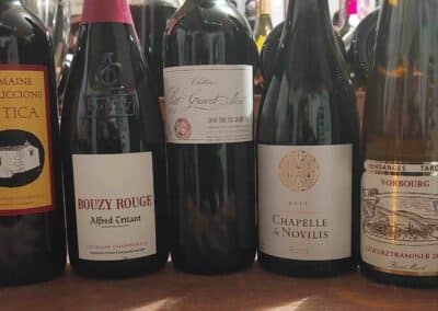 Photo des 6 vins et Bonus