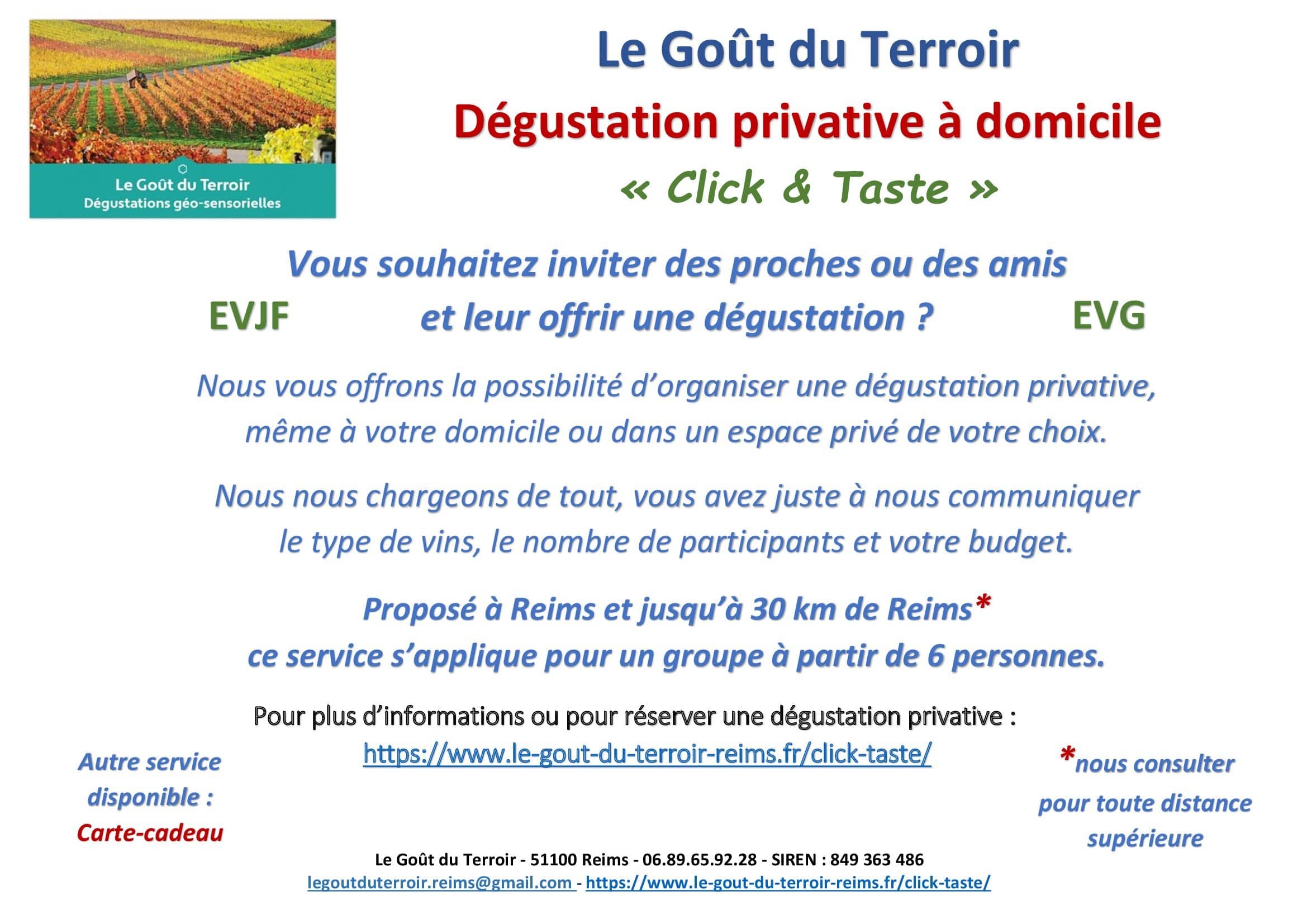 Click & Taste bis